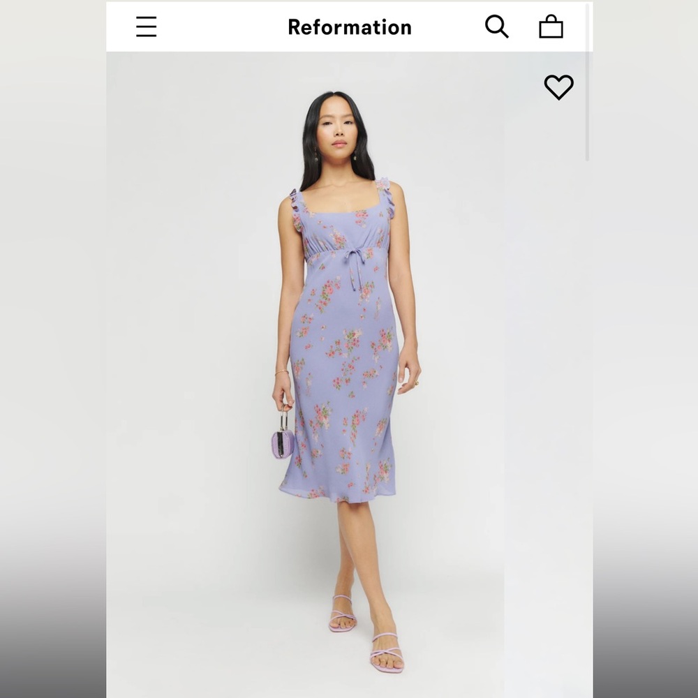 Reformation Leni Dress size M NWT